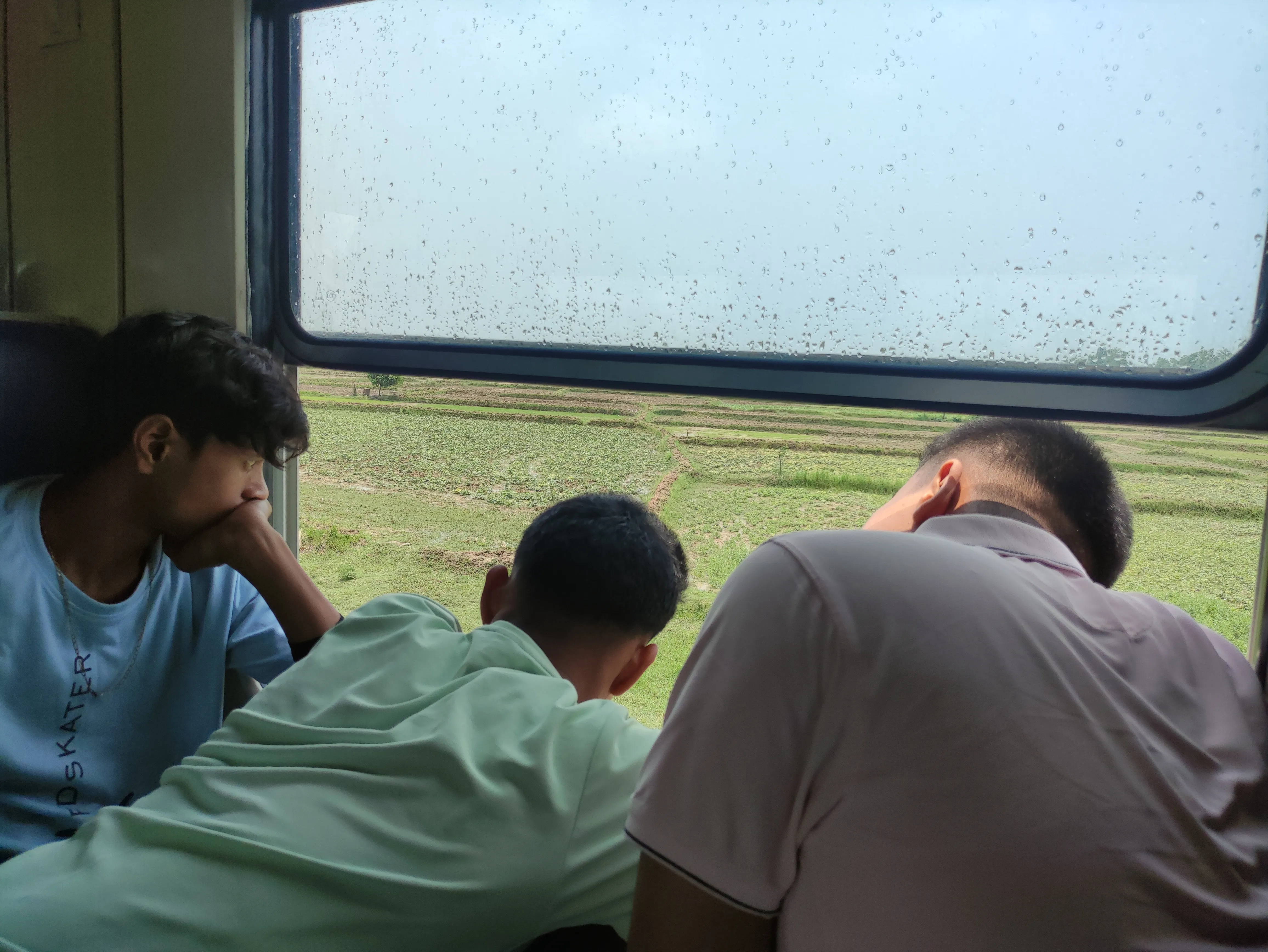 picture of us from train